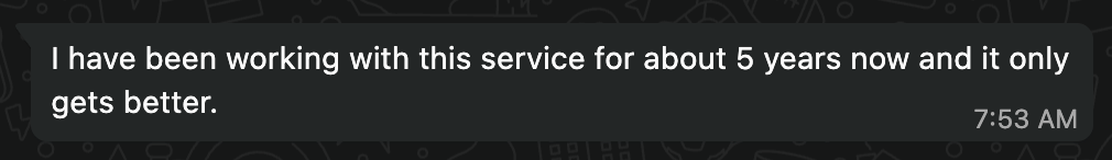 Client review